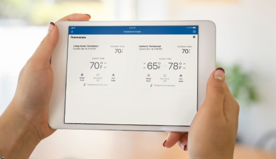 Thermostat control in Champaign